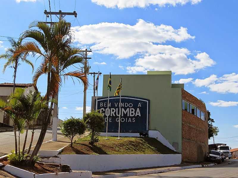 CORUMB DE GOIS-GO-ENTRADA DA CIDADE-FOTO:MARC FERR - CORUMB DE GOIS - GO