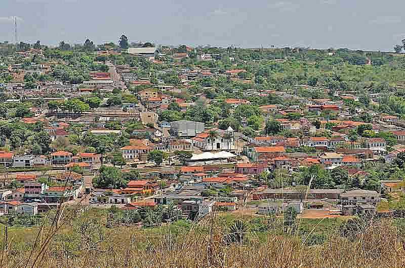 CORUMB DE GOIS-GO-VISTA DA CIDADE-FOTO:MOCHILEIRO.TUR.BR - CORUMB DE GOIS - GO