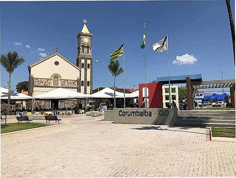 IMAGEM DA CIDADE DE CORUMBABA - GO - CORUMBABA - GO