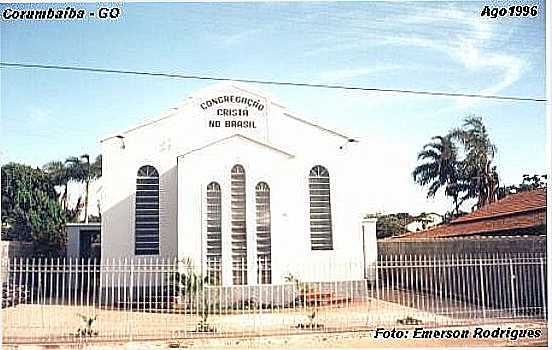IGREJA DA CONGREGAO CRIST DO BRASIL EM CORUMBABA-FOTO:CONGREGAO CRIST.NET - CORUMBABA - GO