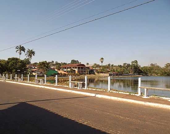 CRISTIANPOLIS-GO-LAGO DA CIDADE-FOTO:AROLLDO COSTA OLIVEIRA  - CRISTIANPOLIS - GO