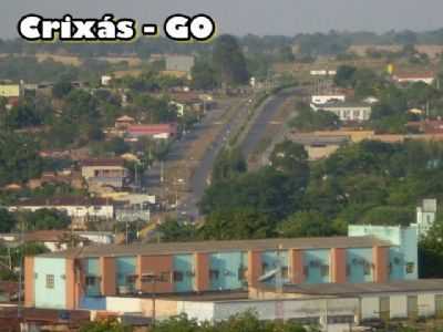 VISTA DA AVENIDA DAS OLIVEIRAS EM CRIXS, POR MRCIA BENTO CORDEIRO - CRIXS - GO