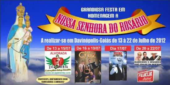 FESTA EM DAVINPOLIS - , POR SILVINHA RODOVALHO DA FONSECA - DAVINPOLIS - GO