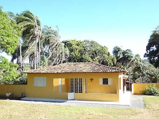 FAINA-GO-SEDE DA FAZENDA SANTO AFONSO-FOTO:PE. EDINISIO PEREIRA  - FAINA - GO