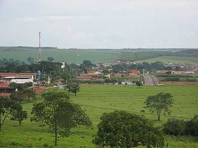 VISTA DA CIDADE-FOTO:FERNANDO.DEMARTINI  - GAMELEIRA DE GOIS - GO