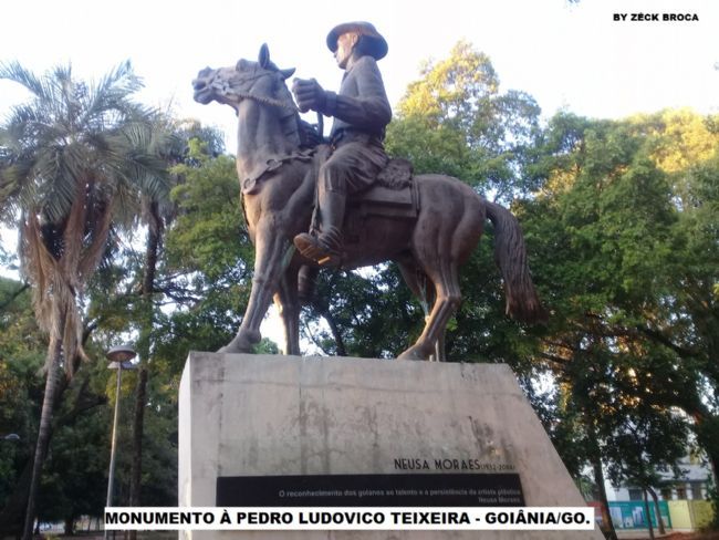 MONUMENTO  PEDRO LUDOVICO TEIXEIRA - GOINIA/GO., POR ZCK BROCA - GOINIA - GO