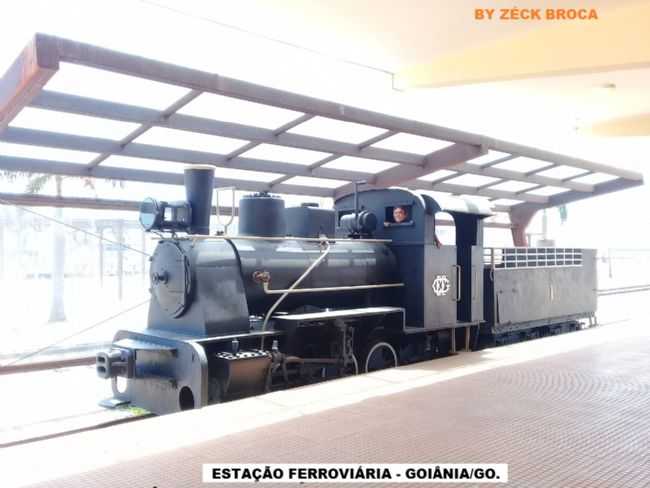 ESTAO FERROVIRIA - GOINIA/GO., POR ZCK BROCA - GOINIA - GO