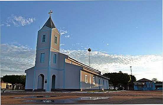 IGREJA MATRIZ DE GUAP - GO POR AROLLDO COSTA OLIVEIRA  - GUAP - GO