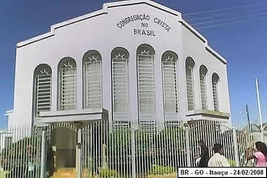 IGREJA DA CONGREGAO CRIST DO BRASIL EM ITAU-FOTO:JOSE CARLOS QUILETTI - ITAUU - GO