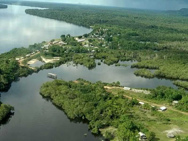 CUCU-AM-VISTA AREA DO RIO NEGRO E A CIDADE-FOTO:DIOGOBZG - CUCU - AM