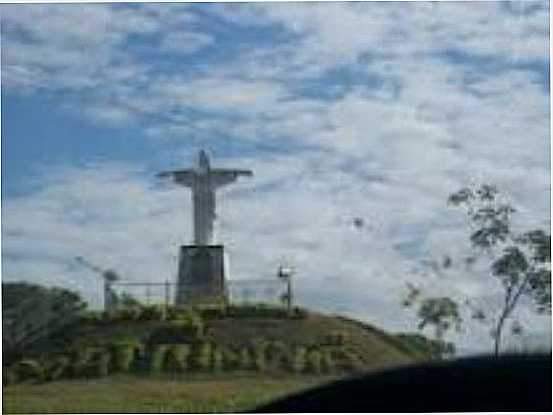 CRISTO NA ENTRADA DA CIDADE, POR GLEICE DA SILVA LOPES CAMELO - MATRINCH - GO