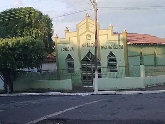 IGREJA CRIST EVANGLICA-FOTO:GEORGE AUGUSTO RODRI - MOIPOR - GO