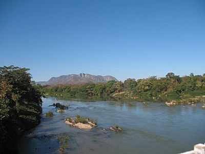 RIO PARAN EM MONTE ALEGRE DE GOIS, POR DIMAS JUSTO. - MONTE ALEGRE DE GOIS - GO