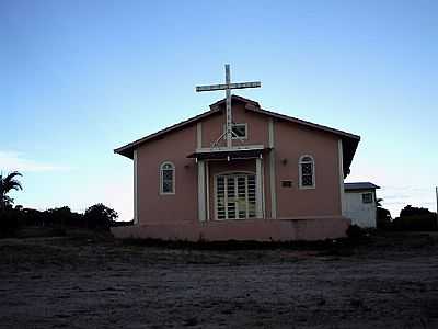 IGREJA EM MORRO POR ARGEU TELES - MORRO AGUDO DE GOIS - GO