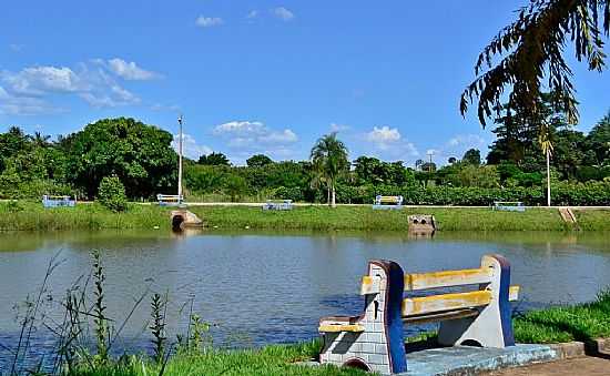 PALMEIRAS DE GOIS-GO-ORLA DO LAGO MUNICIPAL-FOTO:AROLLDO COSTA OLIVEIRA - PALMEIRAS DE GOIS - GO