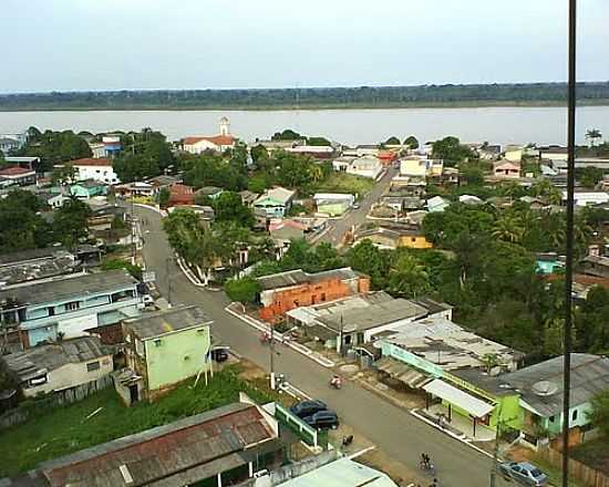 VISTA DA CIDADE DE HUMAIT-AM-FOTO:CARLOS LUSTOSA - HUMAIT - AM