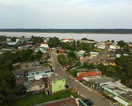 VISTA DA CIDADE DE HUMAIT-AM-FOTO:CARLOS LUSTOSA2 - HUMAIT - AM