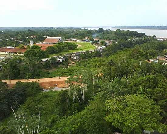 VISTA DA CIDADE DE HUMAIT-AM-FOTO:CARLOS LUSTOSA - HUMAIT - AM