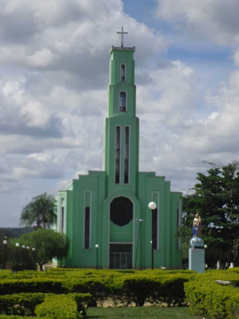 PIRACANJUBA-GO-IGREJA MATRIZ-FOTO:GABRIEL WERNECK - PIRACANJUBA - GO