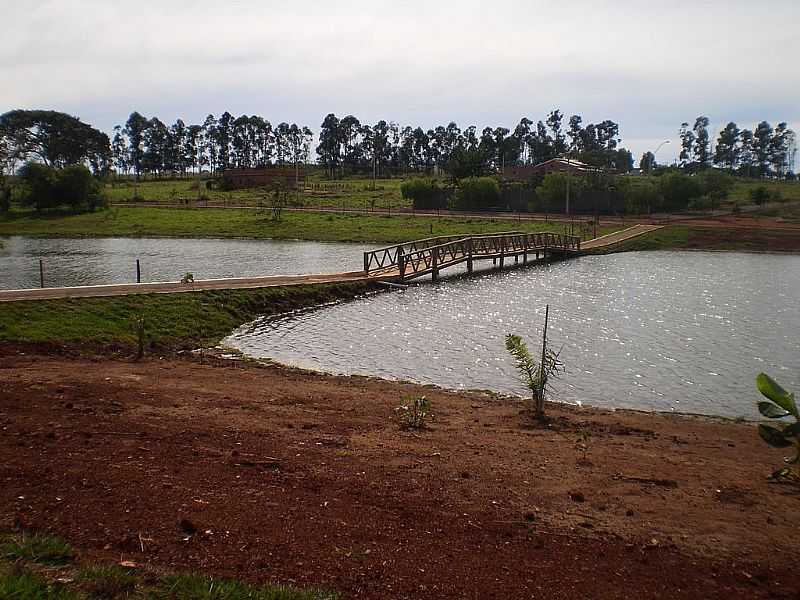 PIRACANJUBA-GO-LAGO PRXIMO AO PALCIO DAS ORQUDEAS-FOTO:EDMILSON SANCHES - PIRACANJUBA - GO