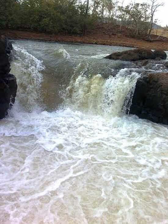 CACHOEIRA DO RIO VERDINHO EM RIO VERDE-GO-FOTO:REINALDO FF - RIO VERDE - GO