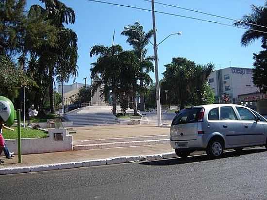 PRAA NO CENTRO DE RIO VERDE-FOTO:CRUVINEL DO SSC - RIO VERDE - GO