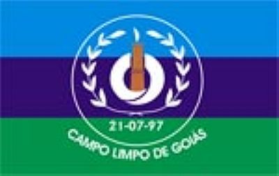 BANDEIRA DA CIDADE. - CAMPO LIMPO DE GOIS - GO