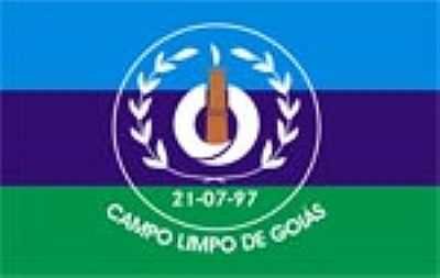 BANDEIRA DA CIDADE. - CAMPO LIMPO DE GOIS - GO