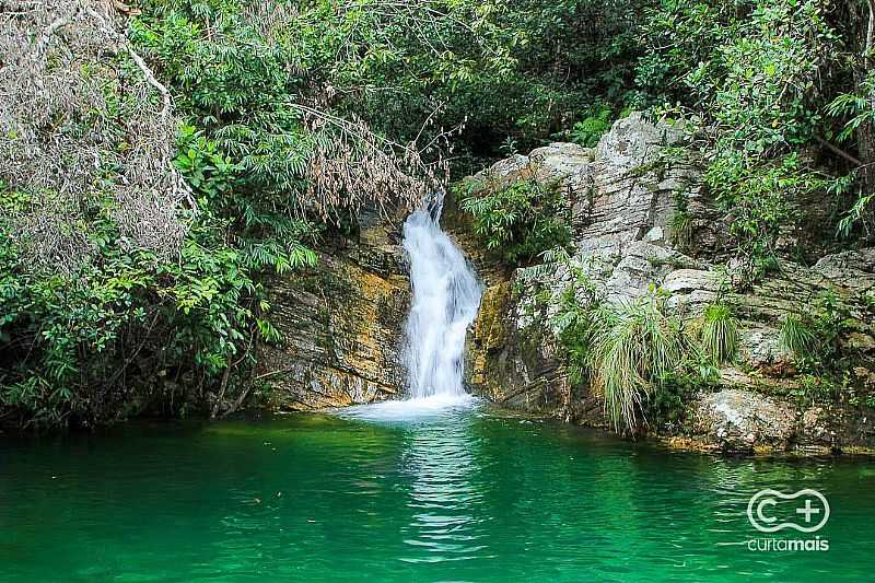 CACHOEIRA SANTA BRBARA, A MAIS BELA DO ESTADO DE GOIS! - SANTA BRBARA DE GOIS - GO