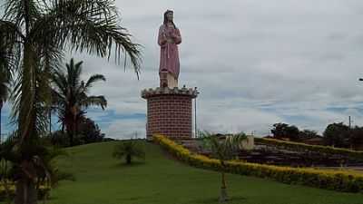 IMAGEM DA SANTA BARBARA , POR JUNIOR - SANTA BRBARA DE GOIS - GO