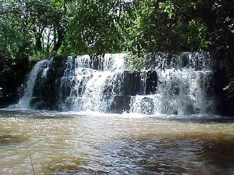 SANTA HELENA DE GOIS-GO-CACHOEIRA CAMPO ALEGRE-FOTO:MOCHILEIRO.TUR.BR - SANTA HELENA DE GOIS - GO
