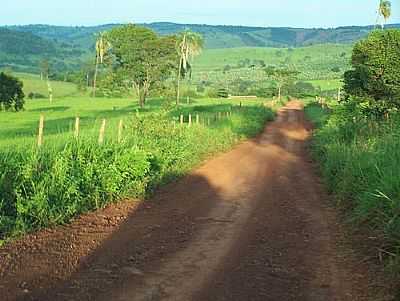 ESTRADA RURAL-FOTO:JOSE WIRTON GALVAO  - SANTA RITA DO NOVO DESTINO - GO