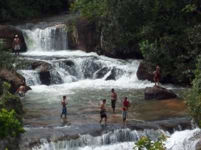 CACHOEIRA DAS PALMEIRAS, POR FERNANDO - SO DOMINGOS - GO