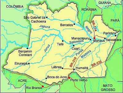 MAPA DE LOCALIZAO - ITACOATIARA - AM