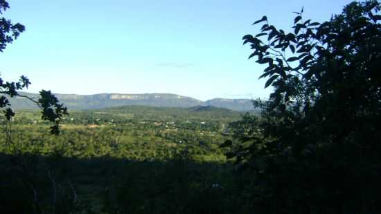 VISTA DA SERRA, POR ASTROGILDO PIRES BERNARDO - TERESINA DE GOIS - GO
