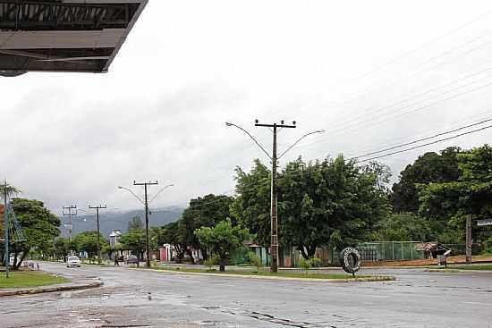 TERESINA DE GOIS-GO-RODOVIA GO-118 NA ENTRADA DA CIDADE-FOTO:DIMAS JUSTO - TERESINA DE GOIS - GO