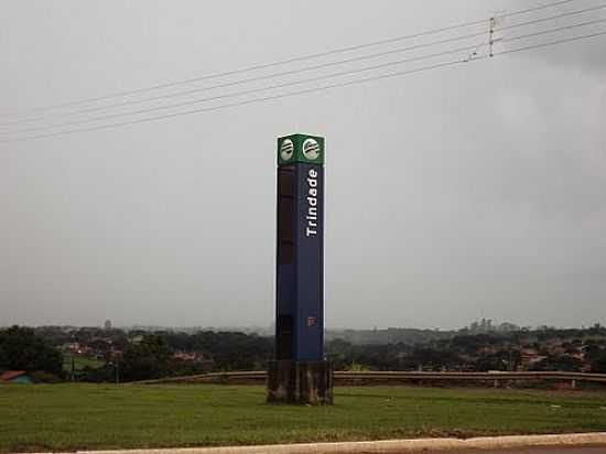 ENTRADA DA CIDADE DE TRINDADE-FOTO:WENDER MARQUES - TRINDADE - GO