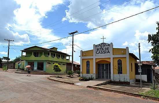 TRINDADE-GO-CAPELA DE SANTA RITA DE CSSIA-FOTO:AROLLDO COSTA OLIVEI - TRINDADE - GO