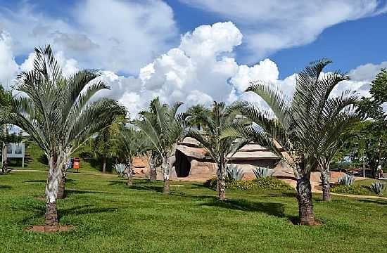 TRINDADE-GO-JARDIM DA BASLICA-FOTO:AROLLDO COSTA OLIVEI - TRINDADE - GO