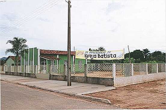 IGREJA BATISTA NACIONAL DE UIRAPURU-FOTO:UBIRABIRA - UIRAPURU - GO