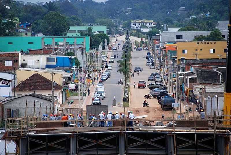 JURU-AM-CONSTRUO DA PONTE SOBRE O RIO JURU-FOTO:WWW.AGENCIA.AC.GOV.BR - JURU - AM