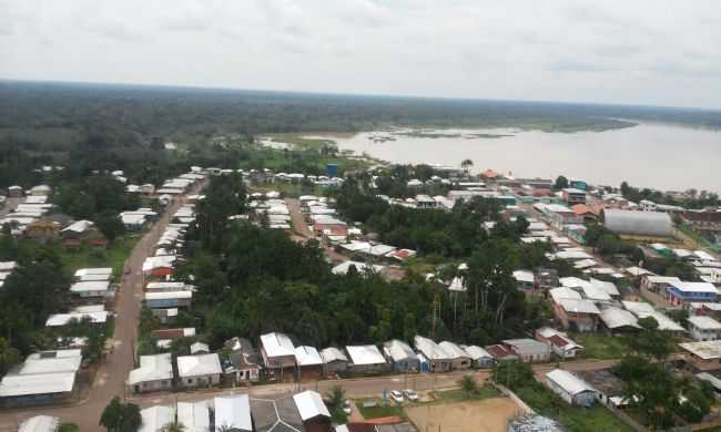 VISTA AREA DA CIDADE DE JURU-AM, POR JARDEL FELIX - JURU - AM