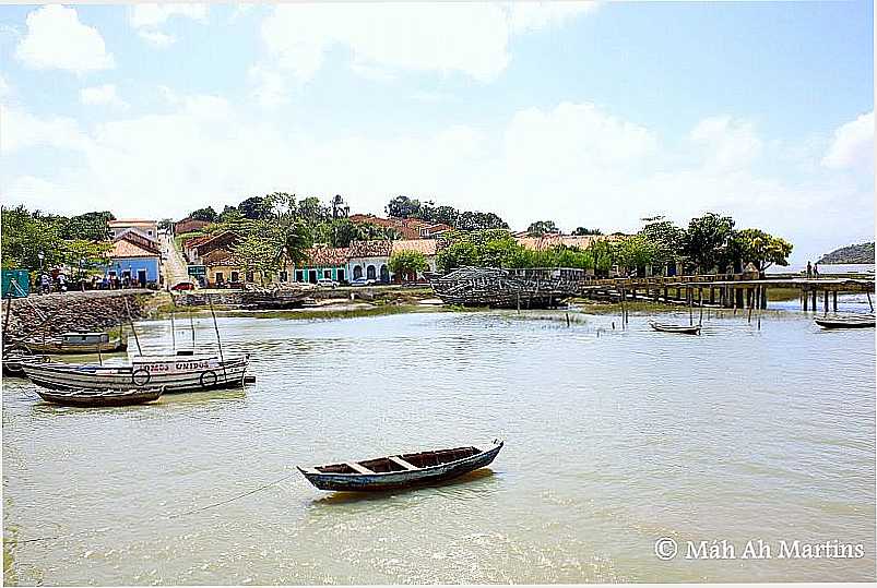 ALCNTARA-MA-RIO ALCNTARA E O CENTRO HISTRICO-FOTO:MH AH MARTINS BRANDO - ALCNTARA - MA