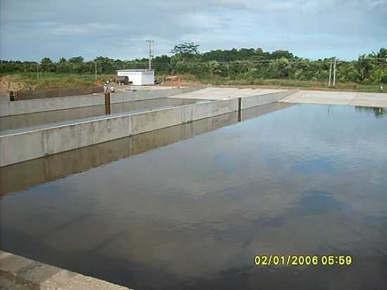 TANQUES DE SEDIMENTAO EM ALDEIAS ALTAS-MA-FOTO:ISAIAS CUNHA - ALDEIAS ALTAS - MA