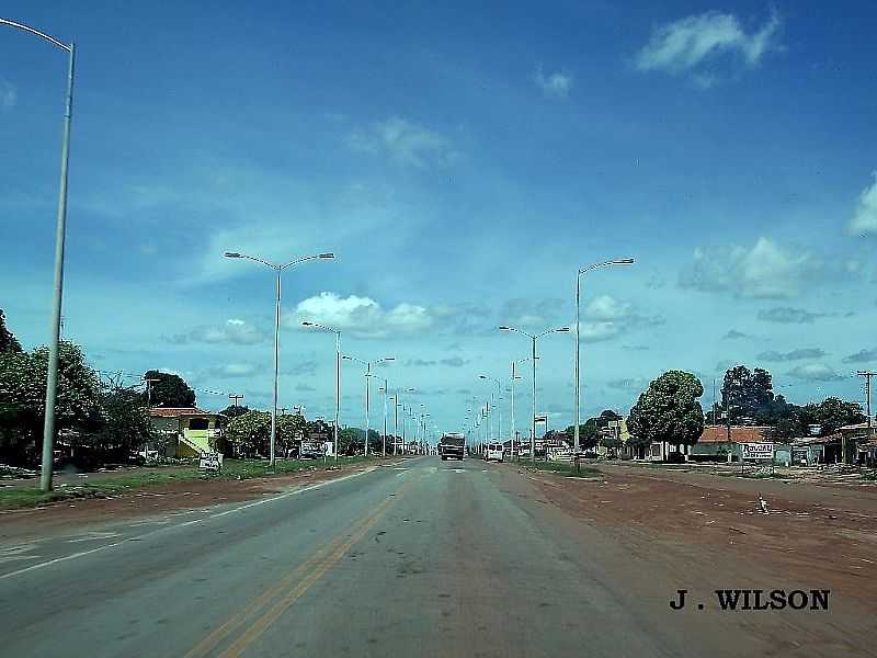 ALTO ALEGRE DO MARANHO-MA-RODOVIA BR-316 NA ENTRADA DA CIDADE-FOTO:J.WILSON  - ALTO ALEGRE DO MARANHO - MA