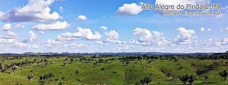 IMAGENS DA CIDADE DE ALTO ALEGRE DO PINDAR - MA - POVOADO ENGENHO CENTRAL - ALTO ALEGRE DO PINDAR - MA