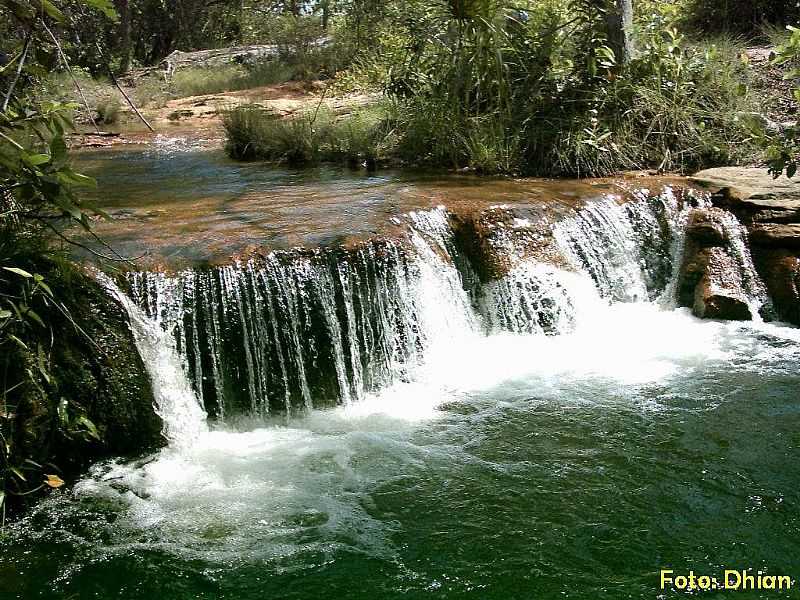 ALTO PARNABA-MA-CACHOEIRA NO DISTRITO PASSAGEM DO LAJEIRO-FOTO:DHIANCARLOS PACHECO - ALTO PARNABA - MA