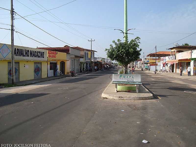 AMAP DO MARANHO-MA-AVENIDA PRINCIPAL-FOTO:JOCILSON FEITOSA - AMAP DO MARANHO - MA