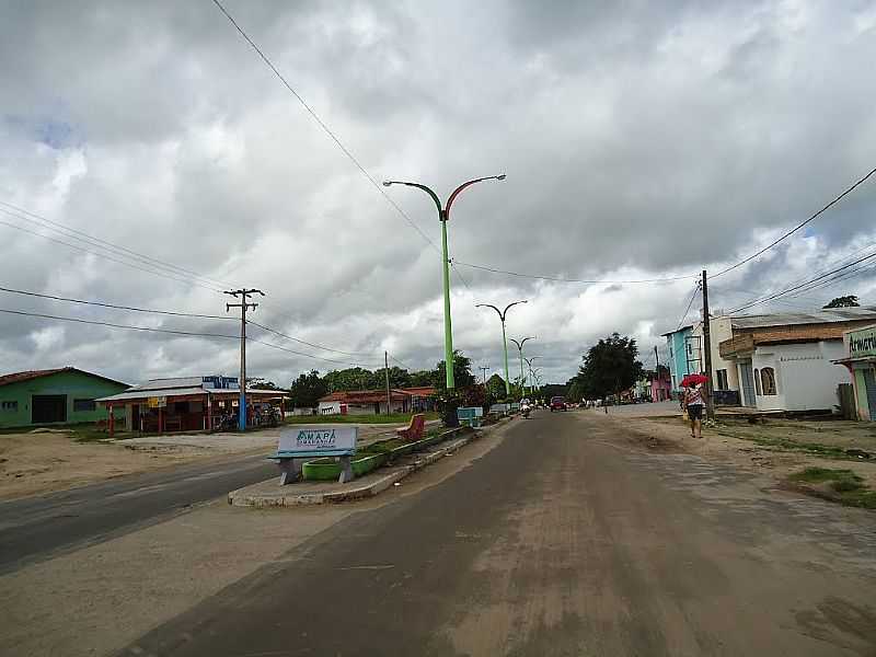 AMAP DO MARANHO-MA-AVENIDA PRINCIPAL-FOTO:PEDRO PAULO  - AMAP DO MARANHO - MA