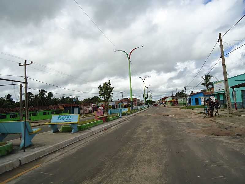 AMAP DO MARANHO-MA-AVENIDA PRINCIPAL-FOTO:PEDRO PAULO  - AMAP DO MARANHO - MA